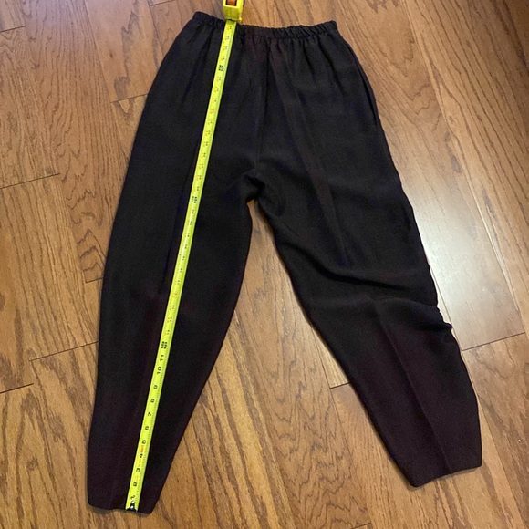 Christie of CA rayon high waste brown pants Size 14 - Picture 9 of 11